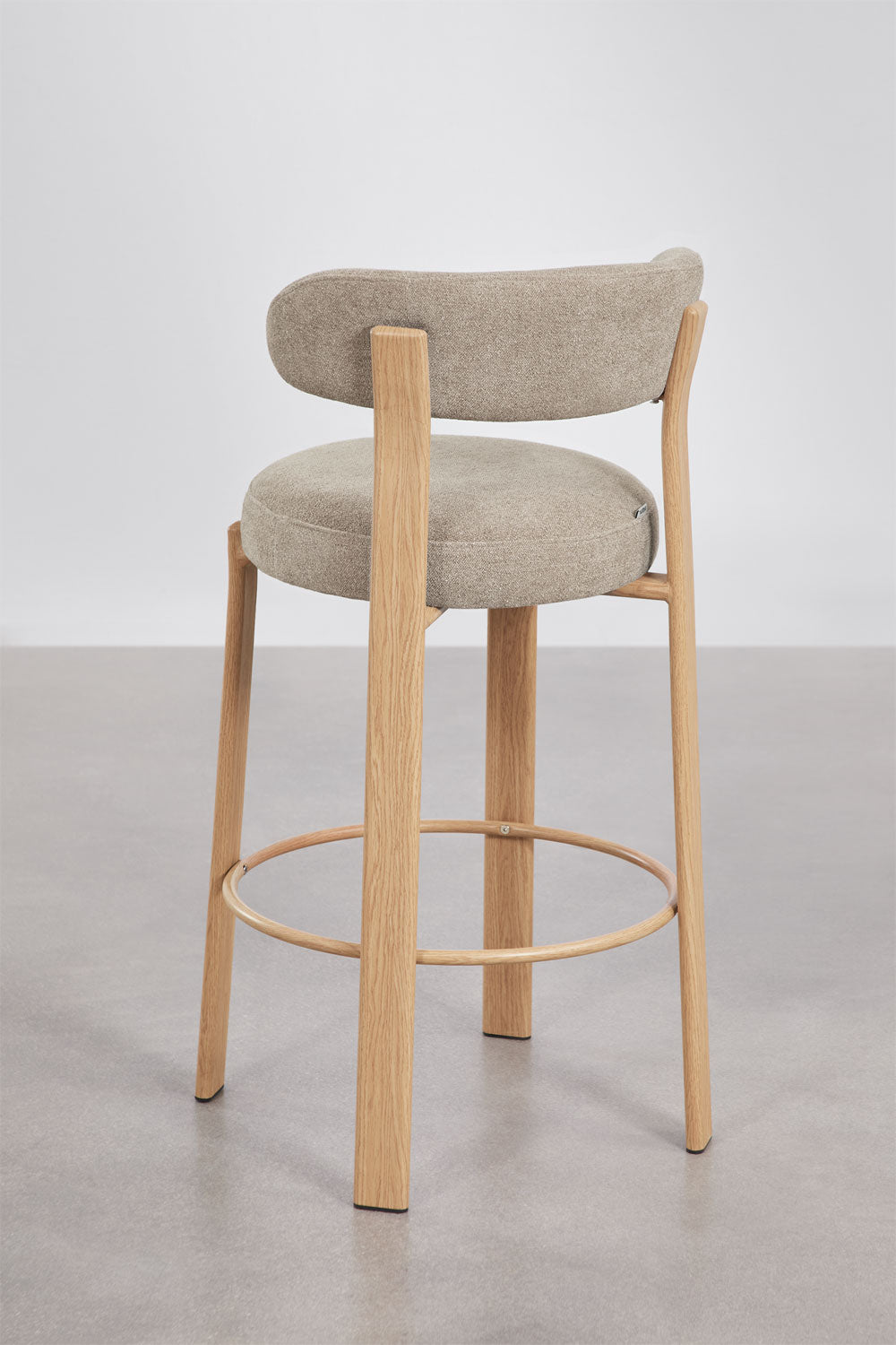 Baro kėdė JOLIE, natūrali/kvietinė, 75 cm