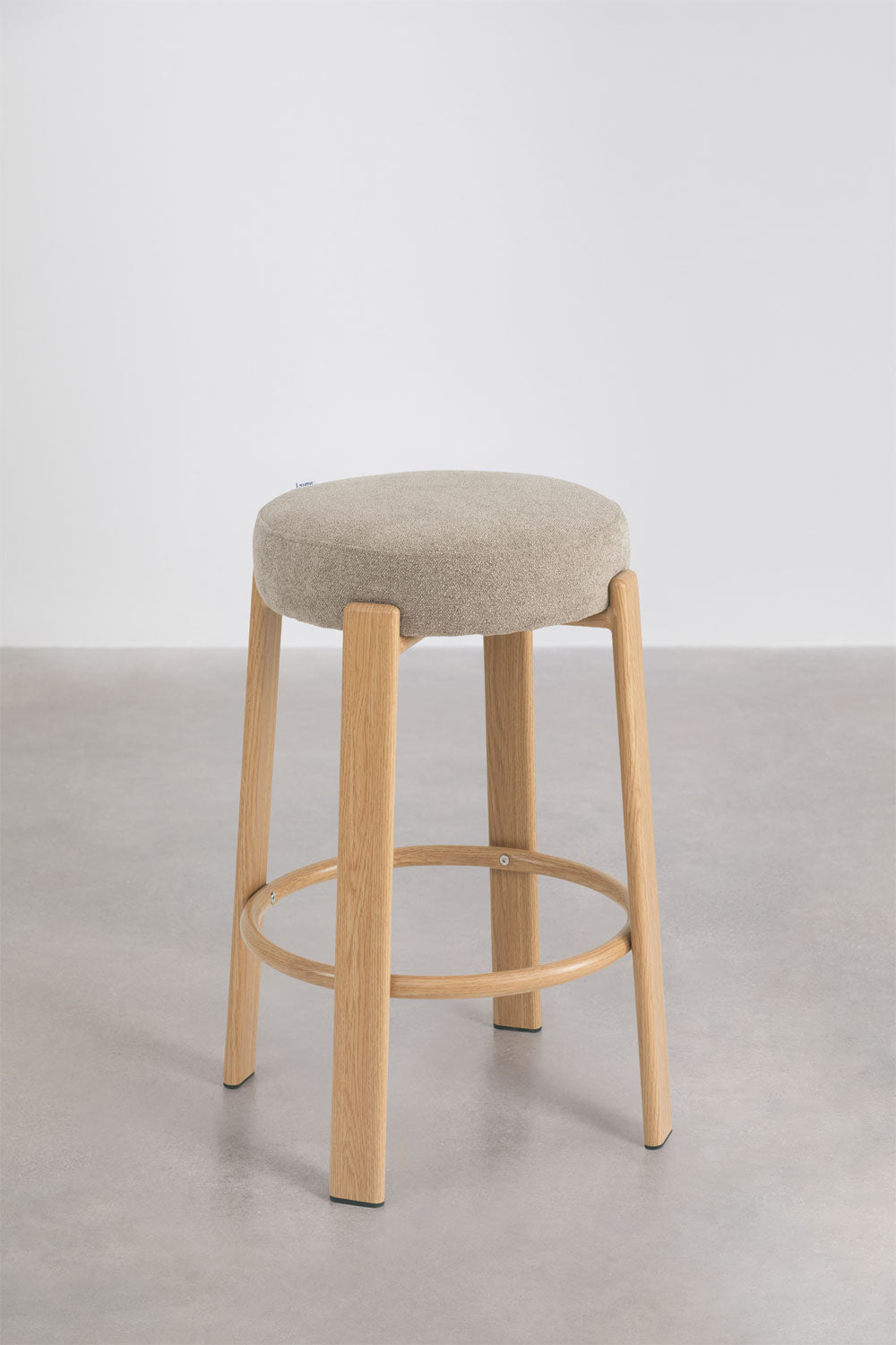 Baro kėdė JOLIE, natūrali/kvietinė ruda, 75 cm