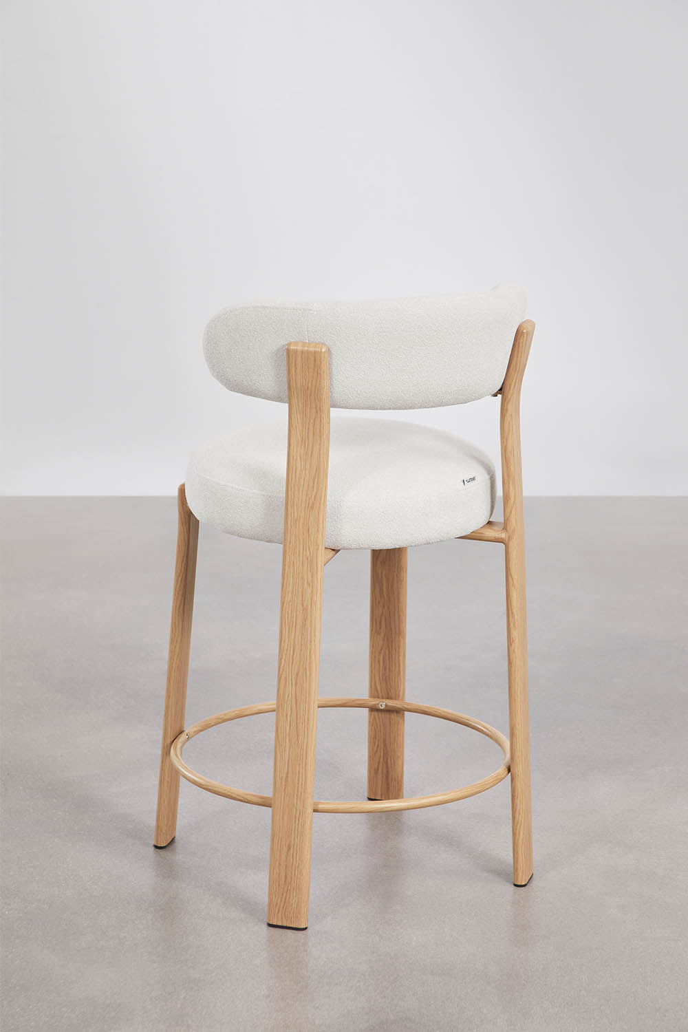 Baro kėdė JOLIE, natūrali/smėlinė, 65 cm