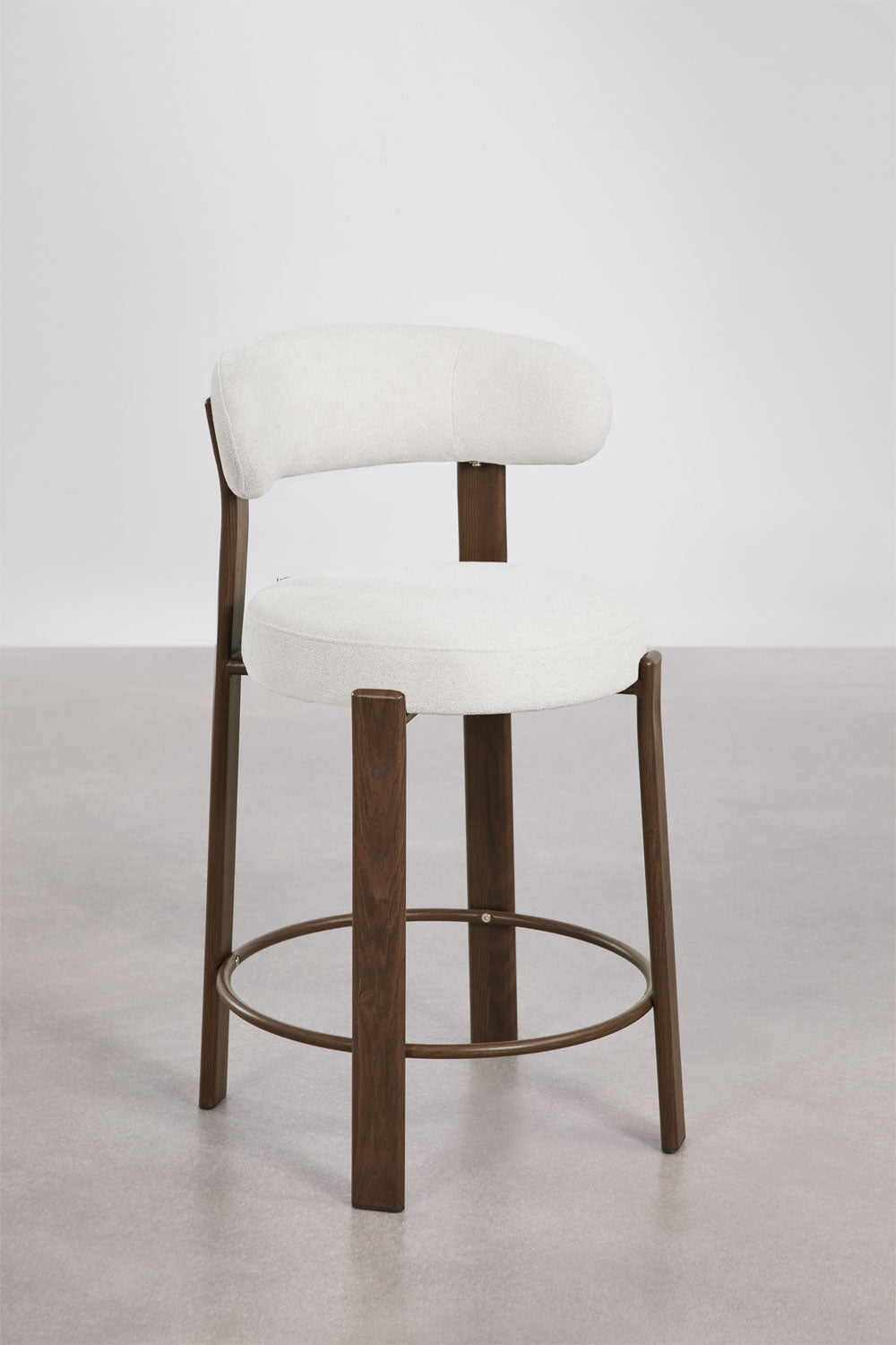 Baro kėdė JOLIE, tamsi/smėlinė, 65 cm