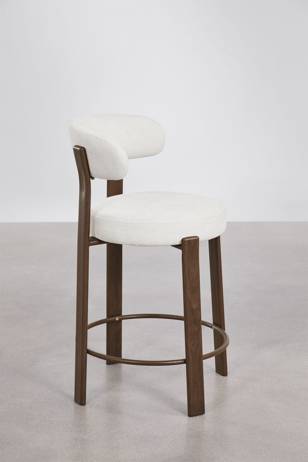 Baro kėdė JOLIE, tamsi/smėlinė, 65 cm