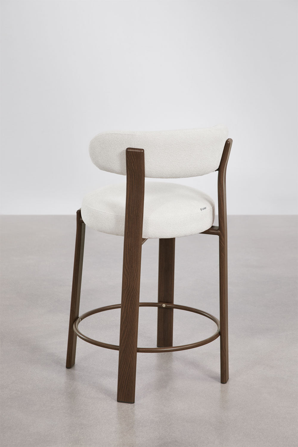 Baro kėdė JOLIE, tamsi/smėlinė, 65 cm