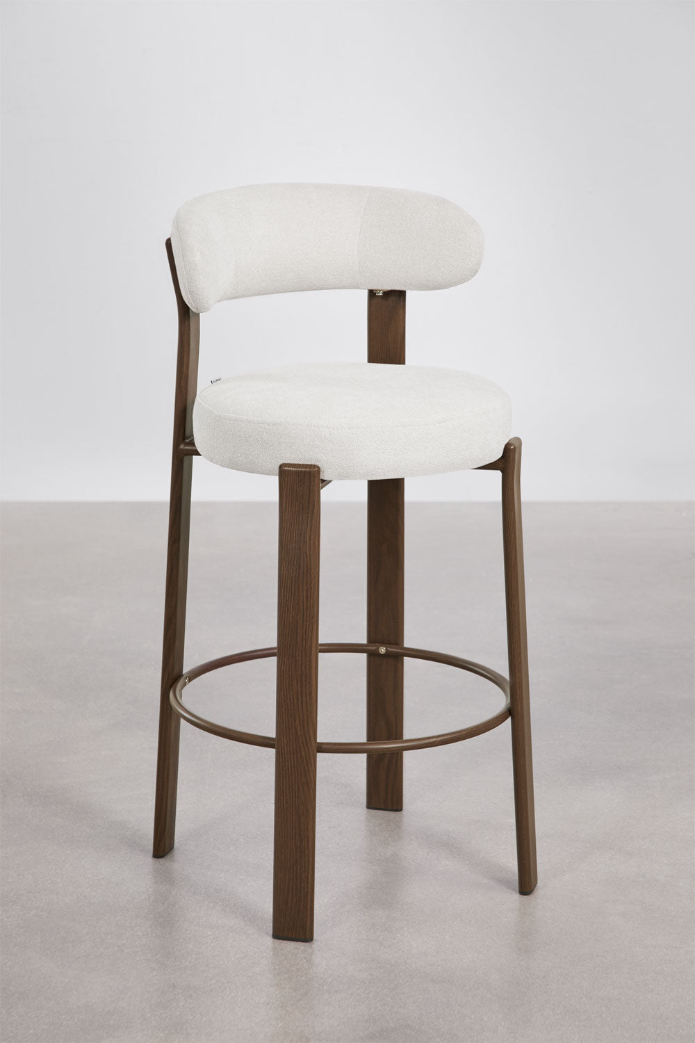Baro kėdė JOLIE, tamsi/smėlinė, 75 cm