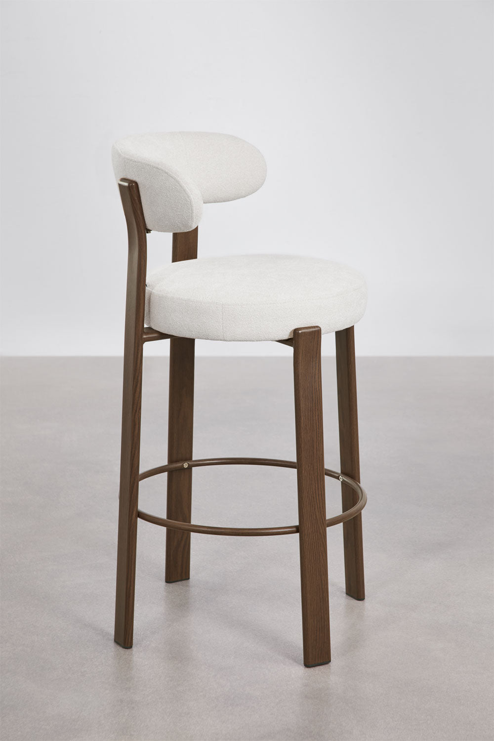 Baro kėdė JOLIE, tamsi/smėlinė, 75 cm