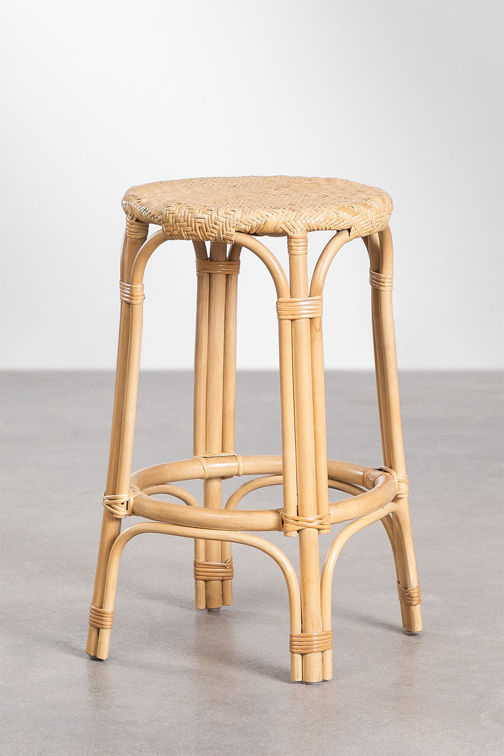 Bāra krēsls ROTANGO, rotangs, 65 cm