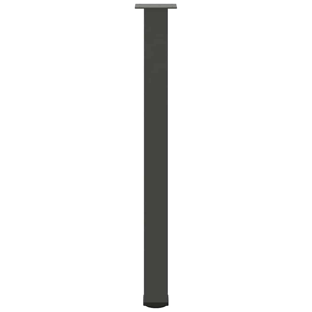 Baro stalo kojos, 4 vnt., antracito spalvos, 100 - 102 cm, plienas - Namų Idėja