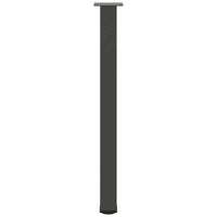 Baro stalo kojos, 4 vnt., antracito spalvos, 100 - 102 cm, plienas - Namų Idėja