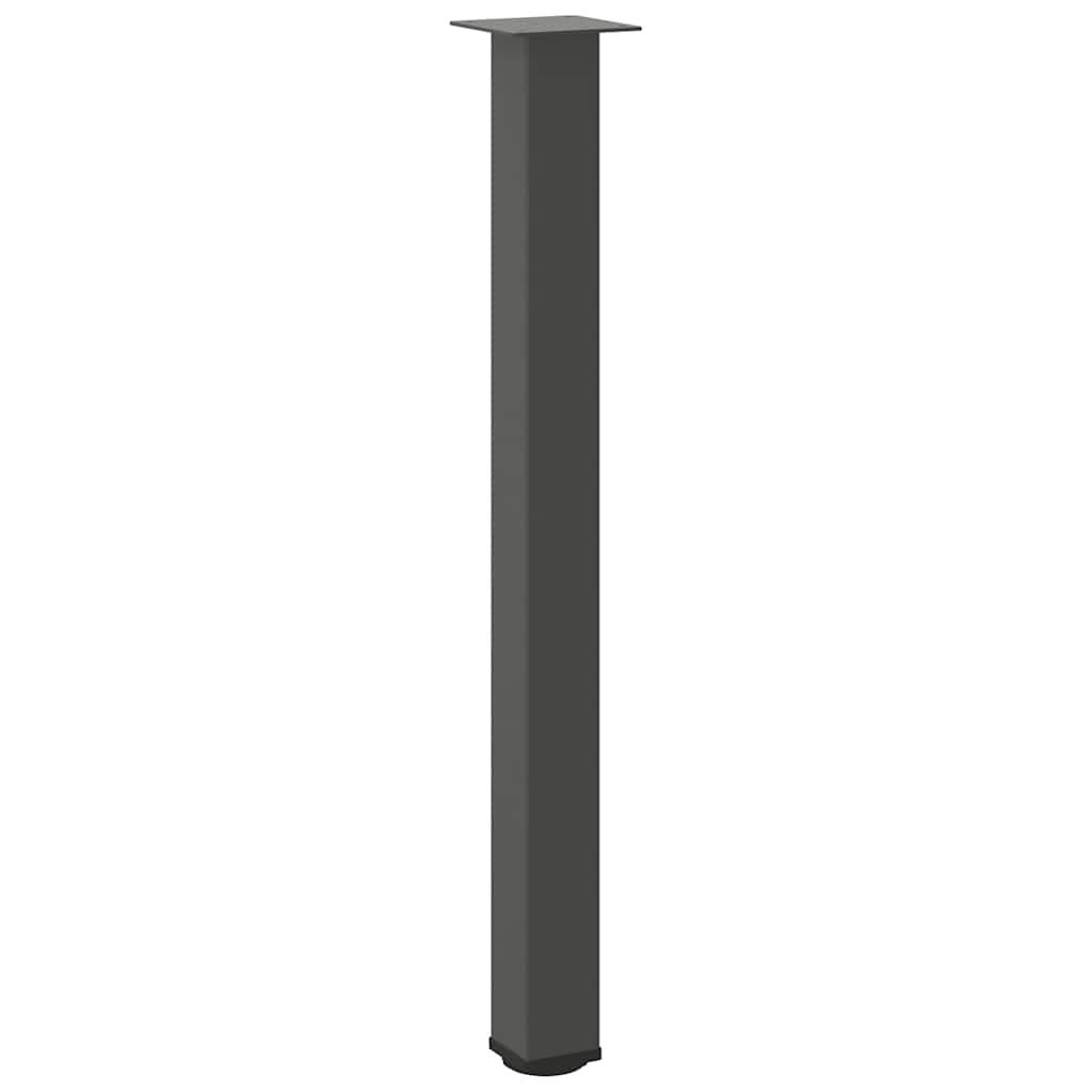 Baro stalo kojos, 4 vnt., antracito spalvos, 100 - 102 cm, plienas - Namų Idėja