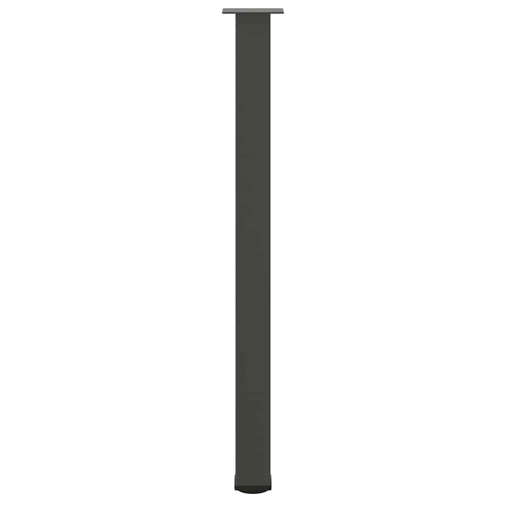 Baro stalo kojos, 4 vnt., antracito spalvos, 110 - 112 cm, plienas - Namų Idėja