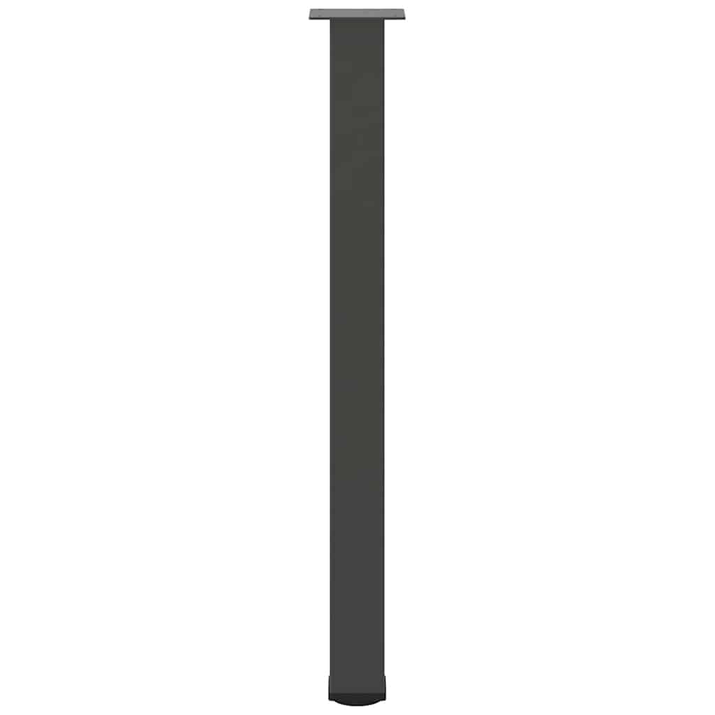 Baro stalo kojos, 4 vnt., antracito spalvos, 90 - 92 cm, plienas - Namų Idėja
