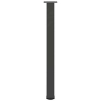 Baro stalo kojos, 4 vnt., antracito spalvos, 90 - 92 cm, plienas - Namų Idėja