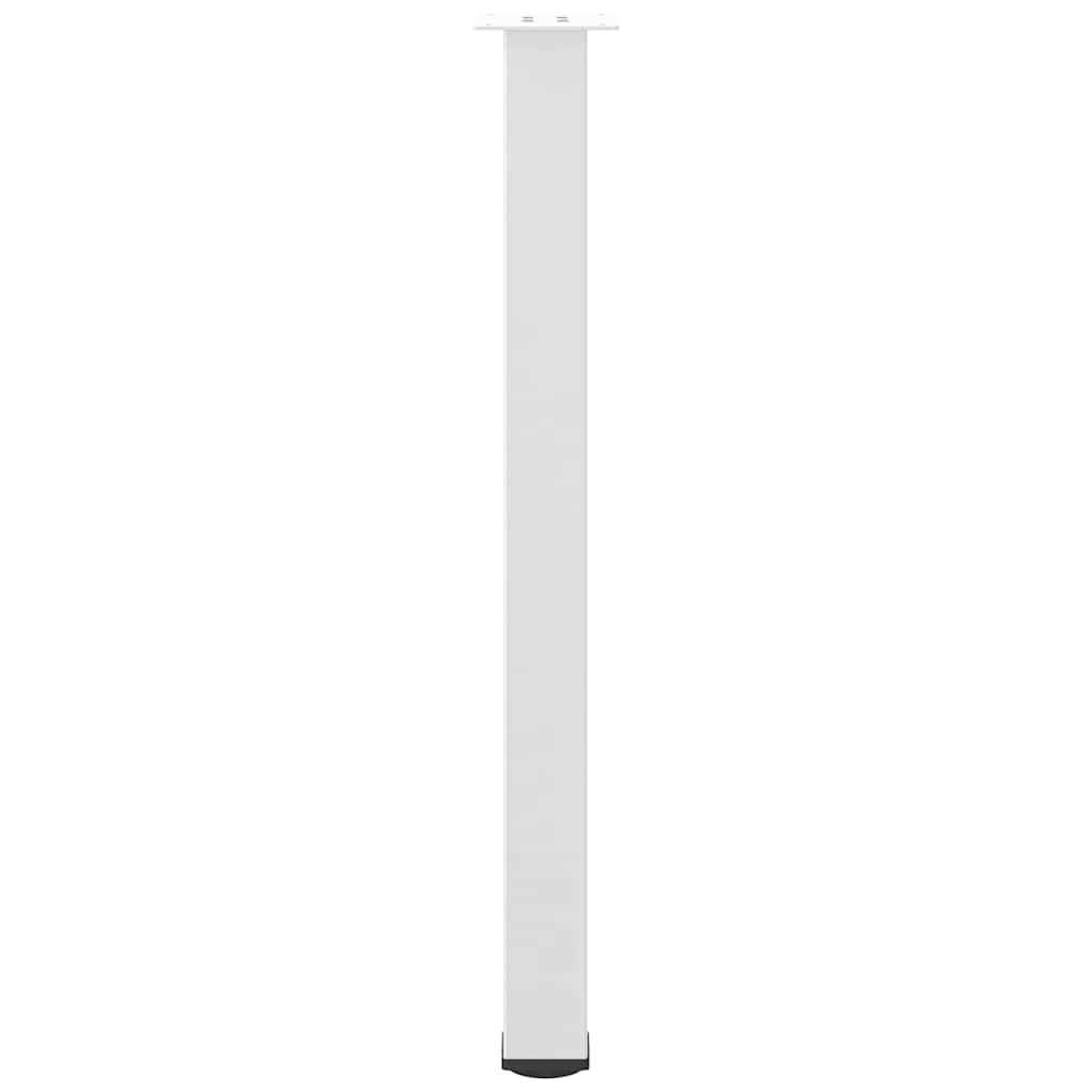 Baro stalo kojos, 4 vnt., baltos, 100 - 102 cm, plienas - Namų Idėja