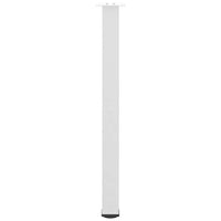 Baro stalo kojos, 4 vnt., baltos, 100 - 102 cm, plienas - Namų Idėja