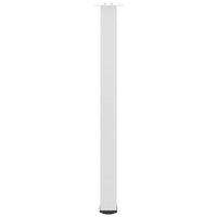 Baro stalo kojos, 4 vnt., baltos, 90 - 92 cm, plienas - Namų Idėja