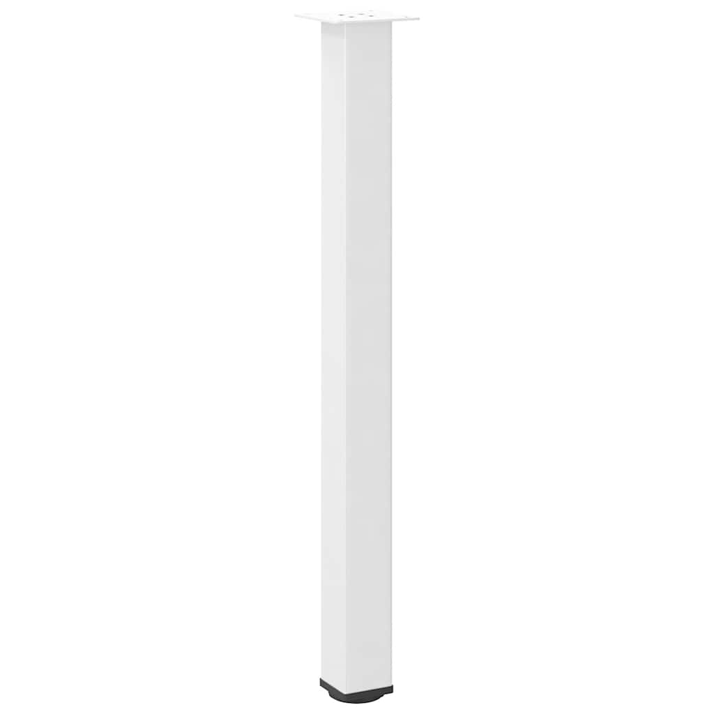 Baro stalo kojos, 4 vnt., baltos, 90 - 92 cm, plienas - Namų Idėja
