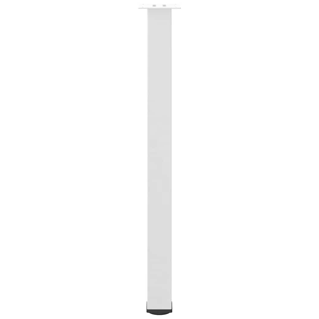 Baro stalo kojos, 4 vnt., baltos, 90 - 92 cm, plienas - Namų Idėja