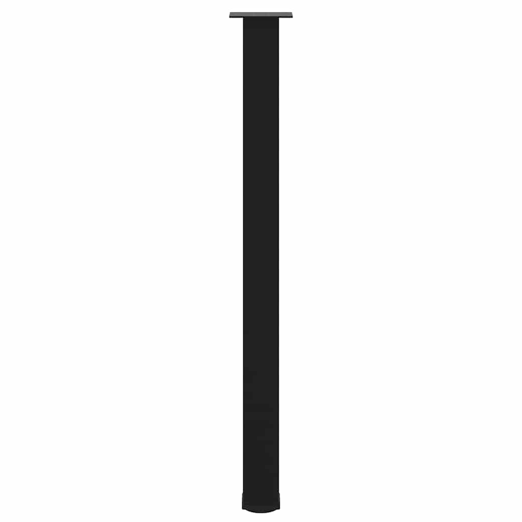 Baro stalo kojos, 4 vnt., juodos, 110 - 112 cm, plienas - Namų Idėja