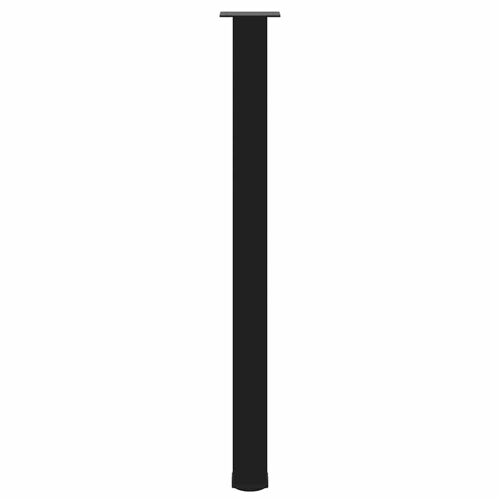 Baro stalo kojos, 4 vnt., juodos, 110 - 112 cm, plienas - Namų Idėja