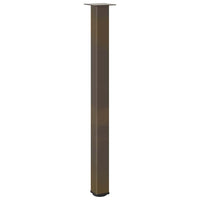 Baro stalo kojos, 4 vnt., natūralus plienas, 110–112 cm, plienas - Namų Idėja