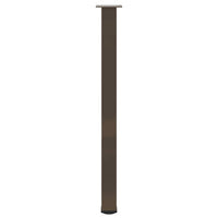 Baro stalo kojos, 4 vnt., natūralus plienas, 110–112 cm, plienas - Namų Idėja