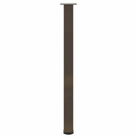 Baro stalo kojos, 4 vnt., natūralus plienas, 110–112 cm, plienas - Namų Idėja