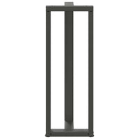 Baro stalo kojos, T formos, 2 vnt., antracito spalvos, 50x35x(110 - 111) cm, plienas - Namų Idėja