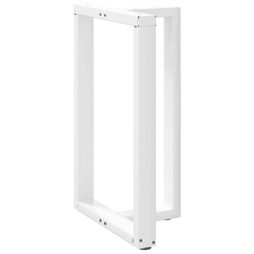 Baro stalo kojos, T formos, 2 vnt., baltos, 60x35x(90 - 91) cm, plienas - Namų Idėja