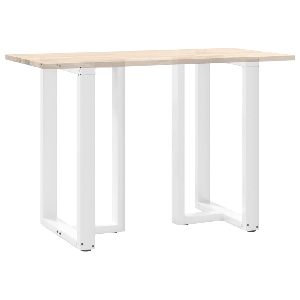 Baro stalo kojos, T formos, 2 vnt., baltos, 60x35x(90 - 91) cm, plienas - Namų Idėja