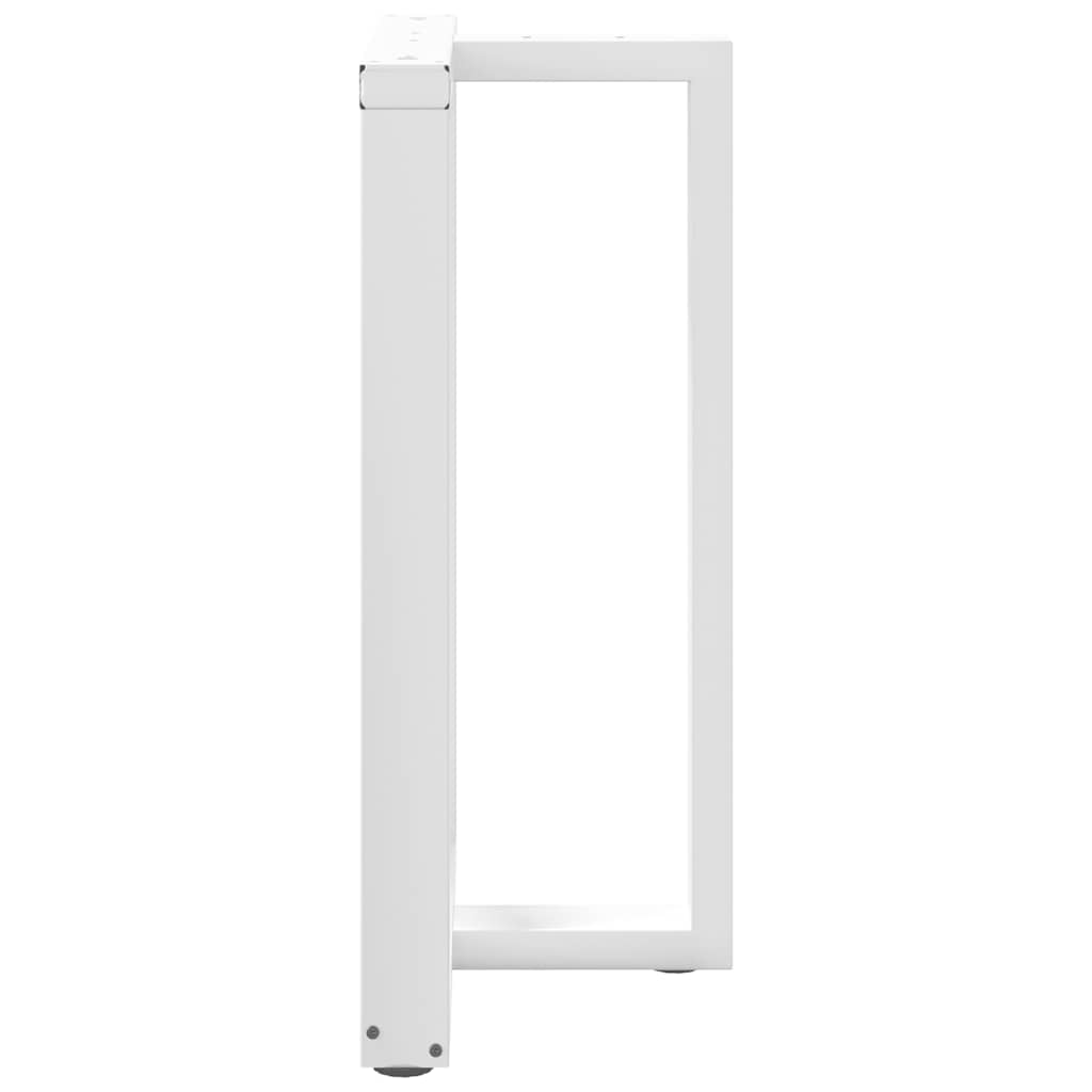 Baro stalo kojos, T formos, 2 vnt., baltos, 60x35x(90 - 91) cm, plienas - Namų Idėja