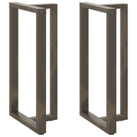 Baro stalo kojos, T formos, 2 vnt., juodos, 60x35x(110 - 111) cm, plienas - Namų Idėja