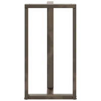 Baro stalo kojos, T formos, 2 vnt., juodos, 60x35x(110 - 111) cm, plienas - Namų Idėja