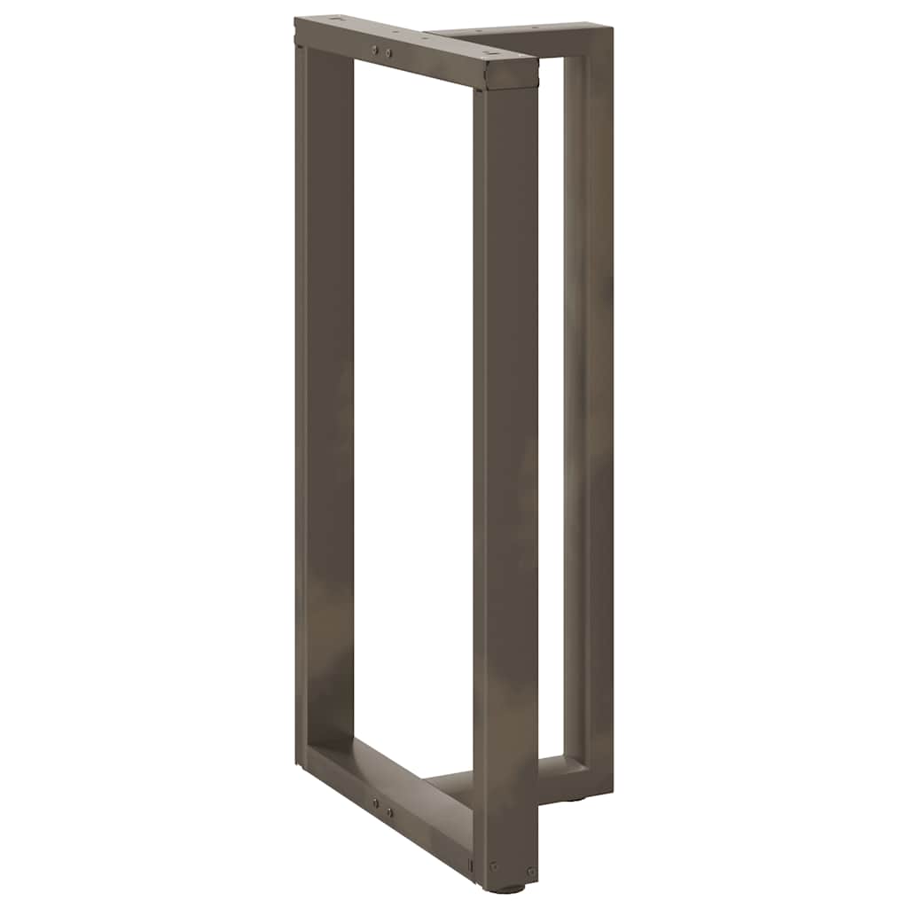 Baro stalo kojos, T formos, 2 vnt., juodos, 60x35x(110 - 111) cm, plienas - Namų Idėja