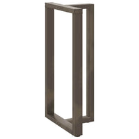 Baro stalo kojos, T formos, 2 vnt., juodos, 60x35x(110 - 111) cm, plienas - Namų Idėja