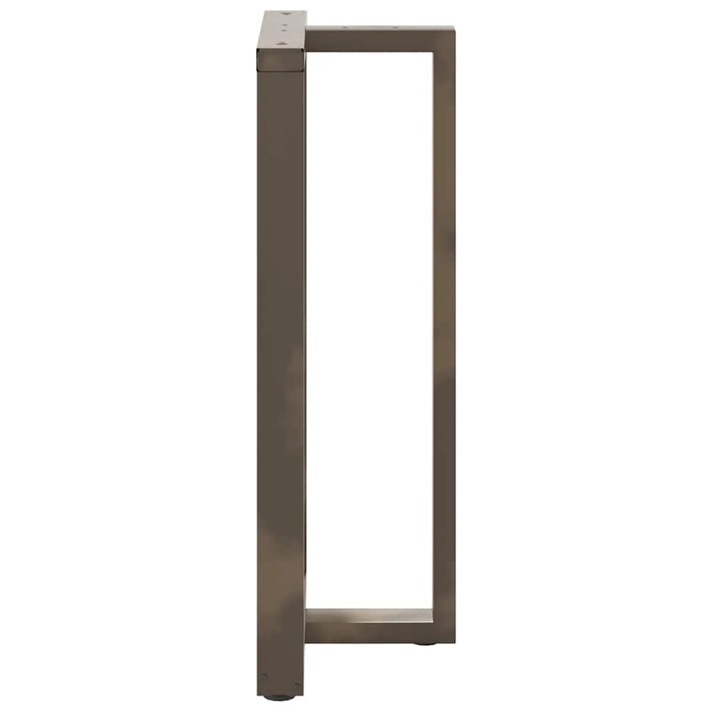 Baro stalo kojos, T formos, 2 vnt., juodos, 60x35x(110 - 111) cm, plienas - Namų Idėja