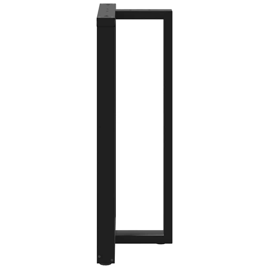 Baro stalo kojos, T formos, 2 vnt., juodos, 60x35x(110 - 111) cm, plienas - Namų Idėja