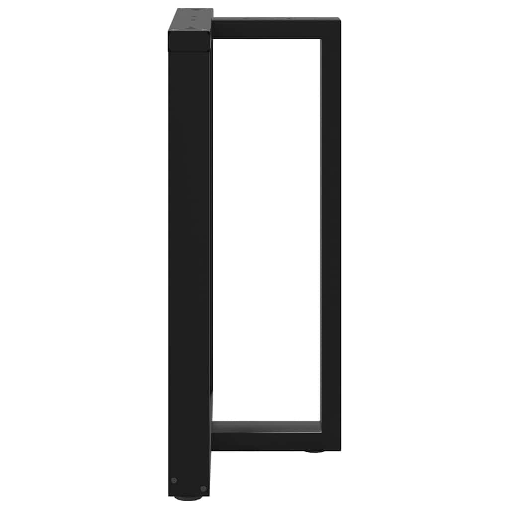 Baro stalo kojos, T formos, 2 vnt., juodos, 60x35x(90 - 91) cm, plienas - Namų Idėja
