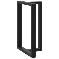 Baro stalo kojos, T formos, 2 vnt., juodos, 60x35x(90 - 91) cm, plienas - Namų Idėja