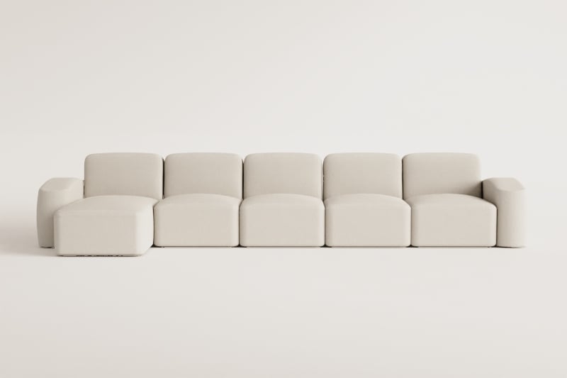 Modulinė sofa BASTIENA – vaizdas iš šono