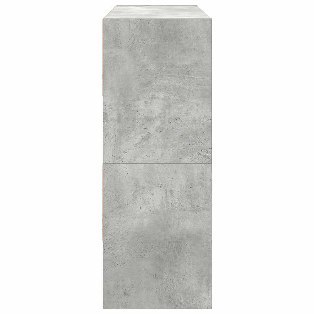 Batų lentynos, 2 vnt., sukraunamos, pilka, 89,5x30x40cm - Namų Idėja