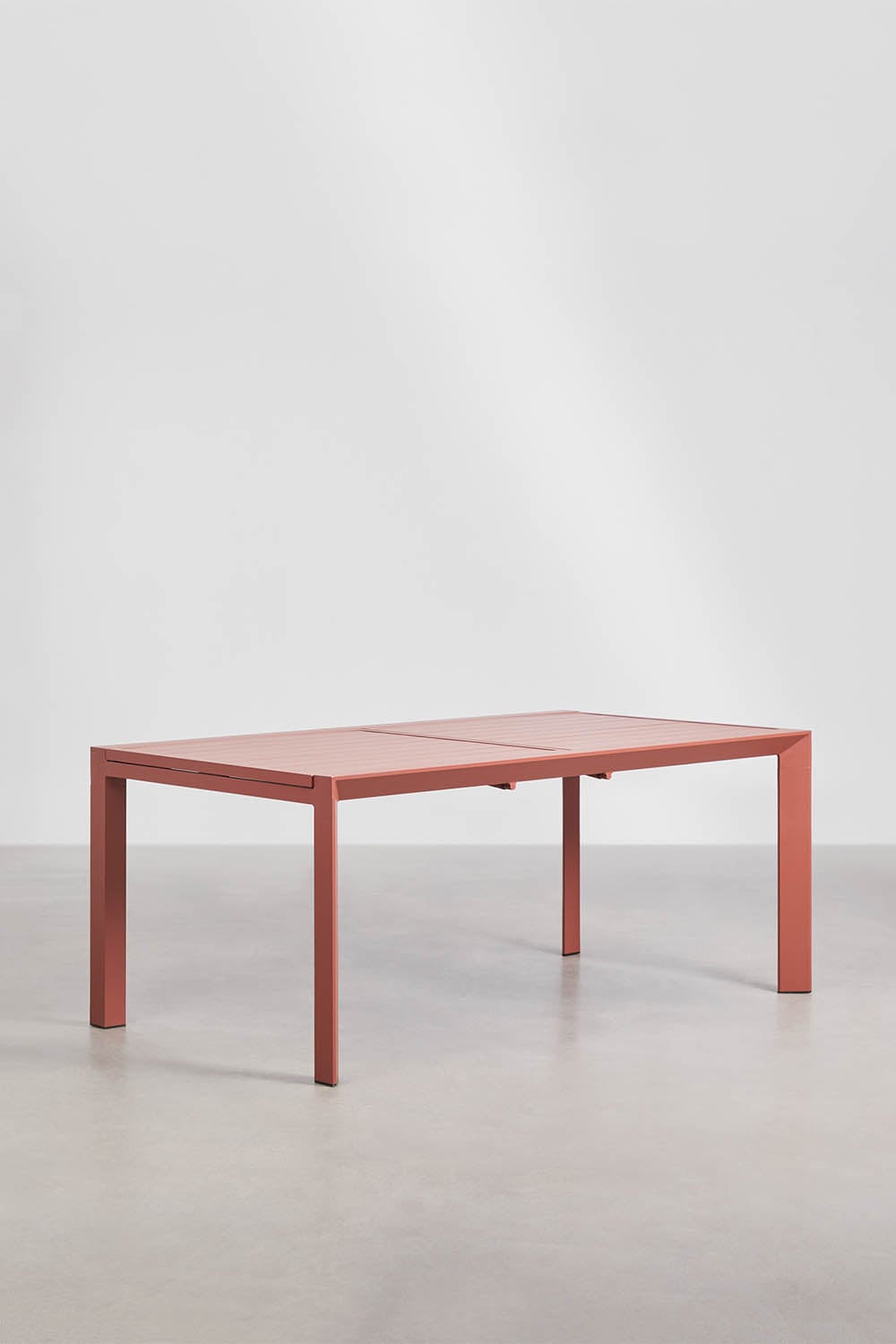 Outdoor table STARMI, extendable, terracotta