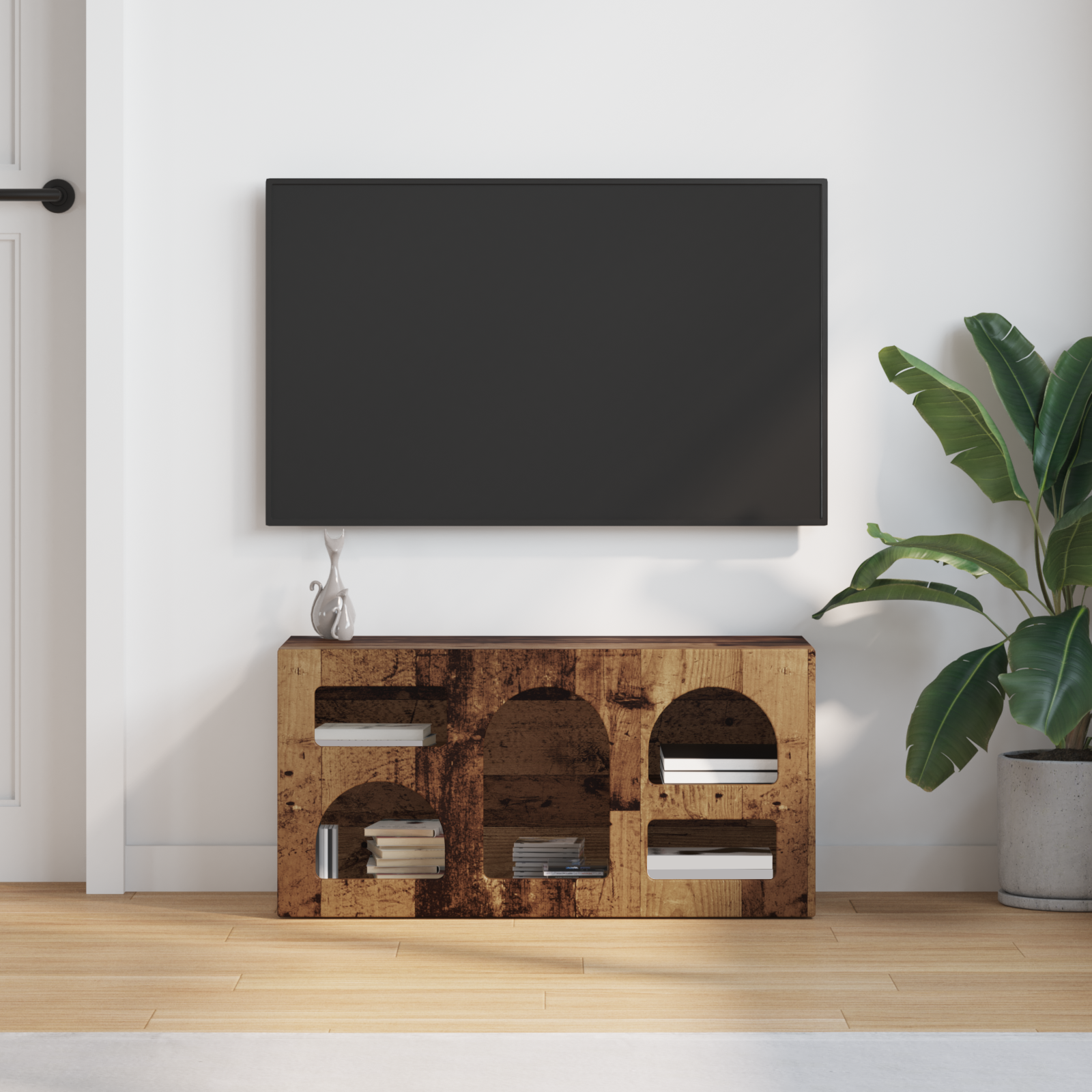 TV Cabinet Old Wood 80 x 35 x 40 cm