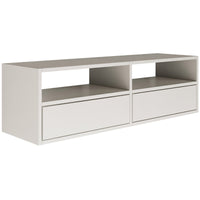 Pakabinama TV spintelė ZARI, balta, 100 cm, 2