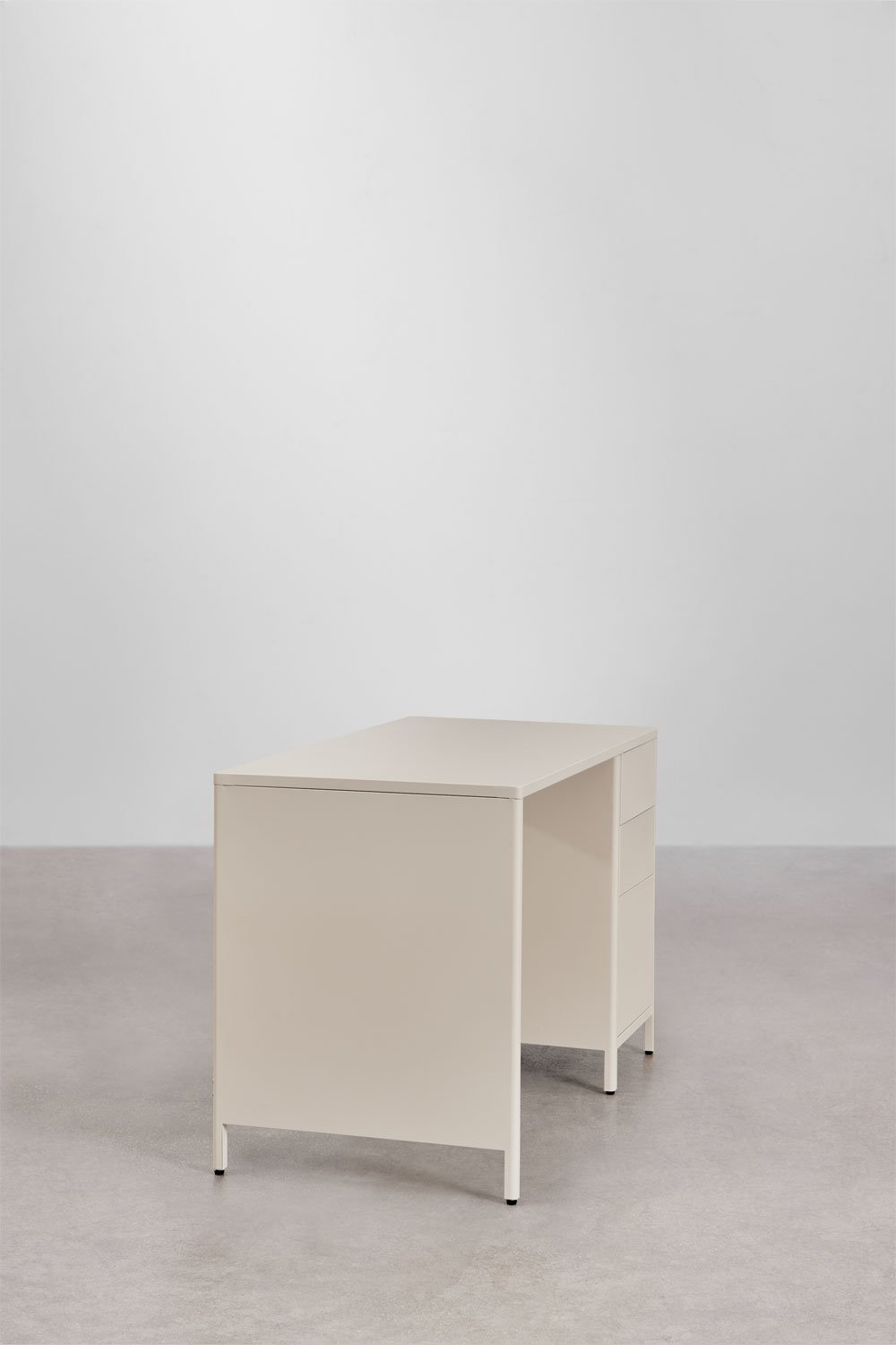 Stalas iš plieno su stalčiais MIGARO, 120x60 cm