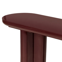 Konsolė JALISCO 120 cm, burgundas/rudas