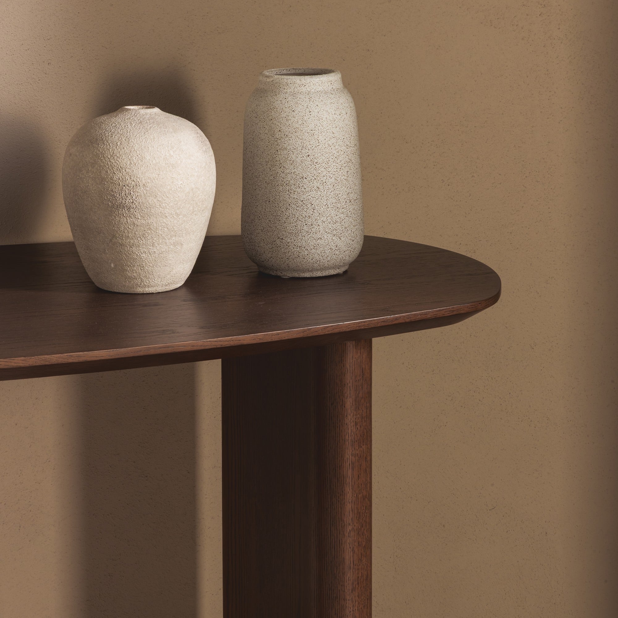Desk PATINE, dark oak, 120 cm