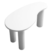 Rašomasis stalas SANTANA 140 cm, baltas