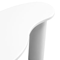 Rašomasis stalas SANTANA 140 cm, baltas