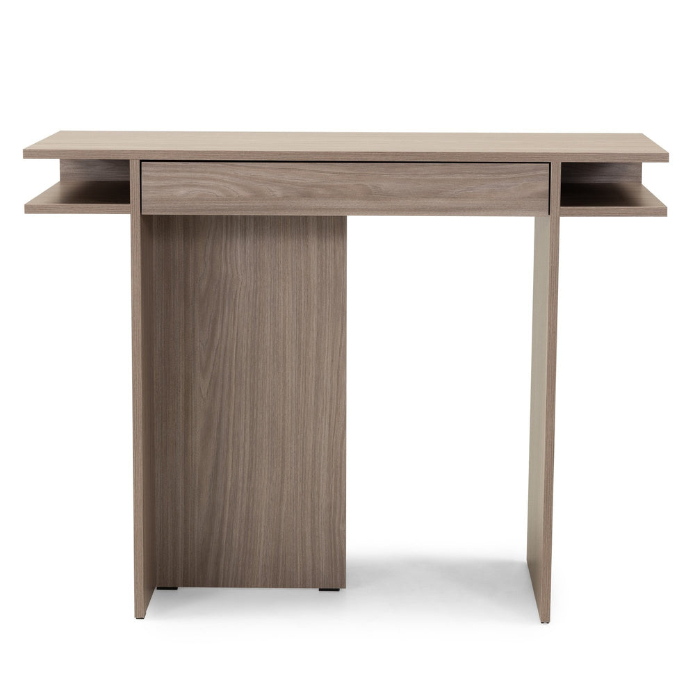 Writing desk GOLFE, with drawer, pearl oak