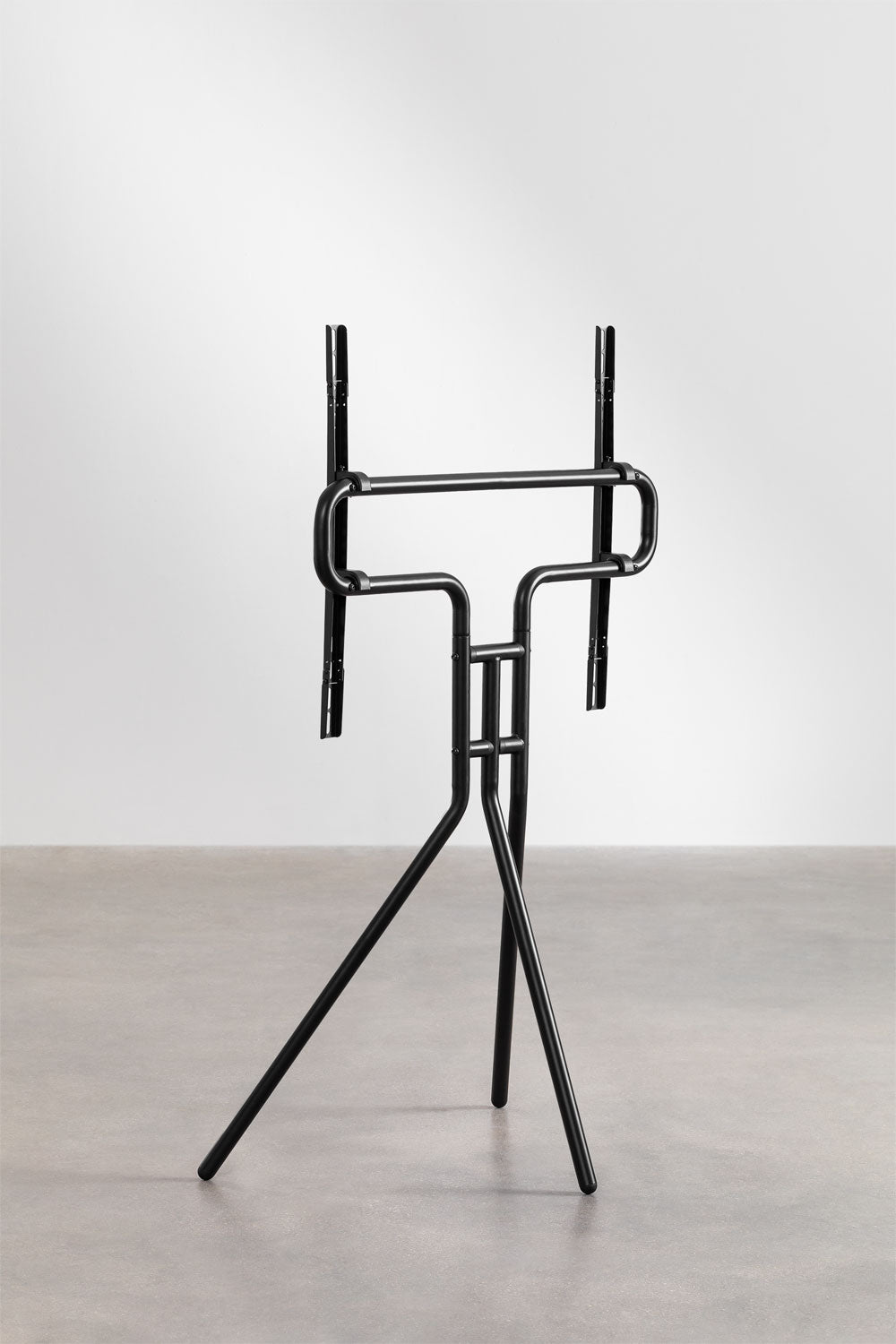 GORKUSI tripod TV stand, with shelf