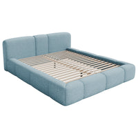 Miegamojo lova BOVENA, žydra